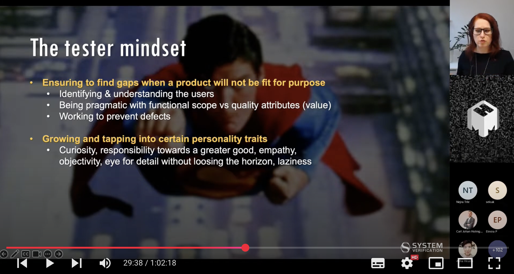 WEBINAR: The Testers Mindset